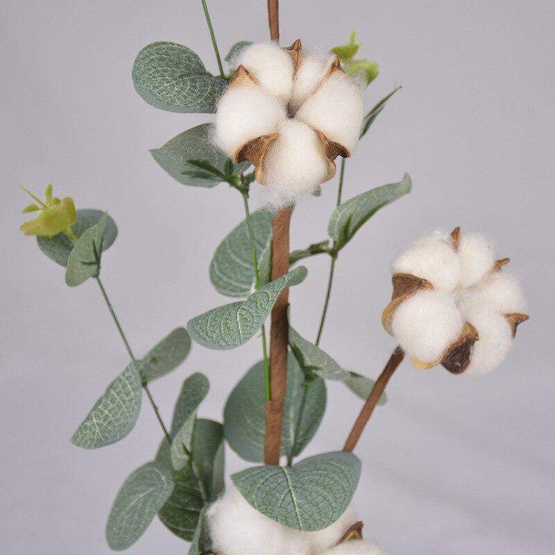 Cotton Flower Stem Blackbrdstore