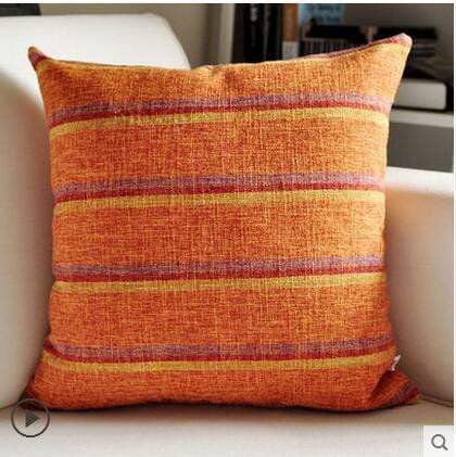 Country Lattice Stripes Cushion Covers Blackbrdstore