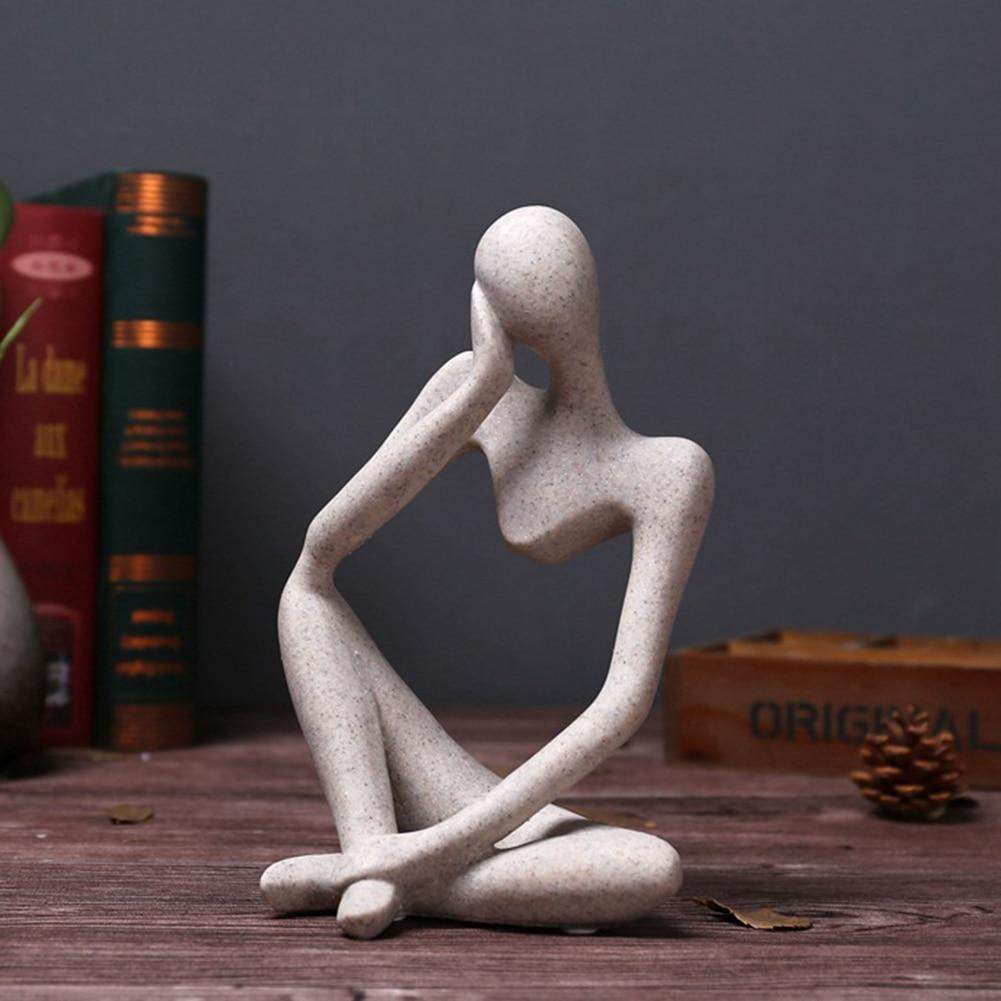 Creative Abstract Miniature Figurines Blackbrdstore