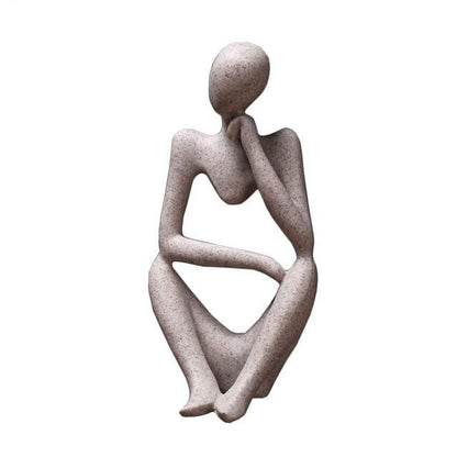Creative Abstract Miniature Figurines Blackbrdstore
