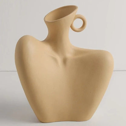 Creative Woman Body Vase Blackbrdstore