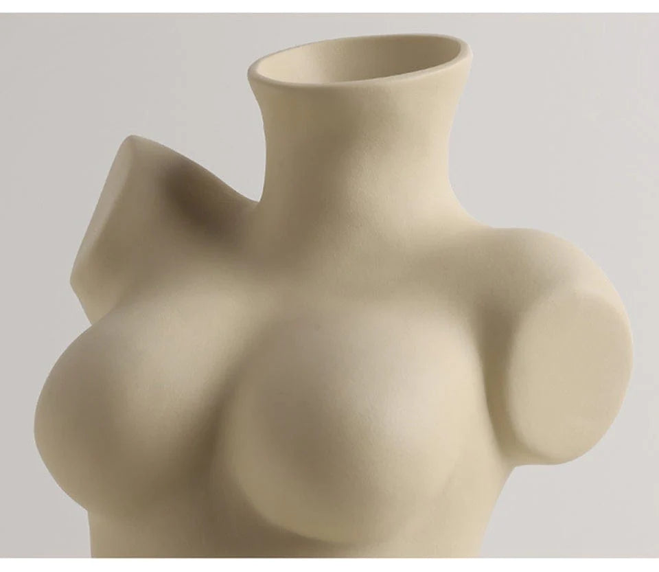 Creative Woman Body Vase Blackbrdstore