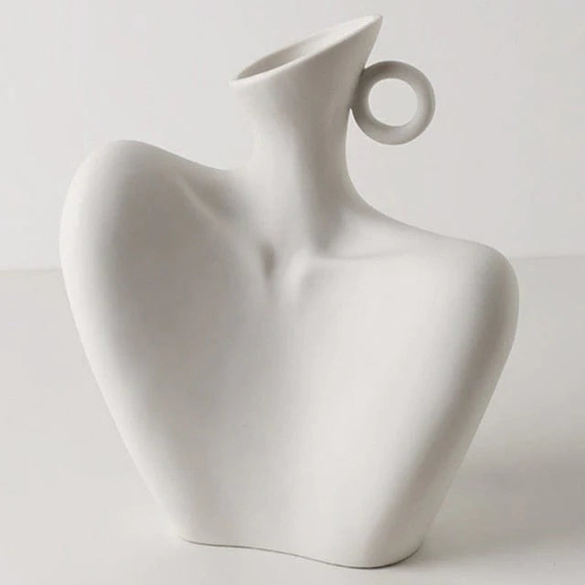 Creative Woman Body Vase Blackbrdstore