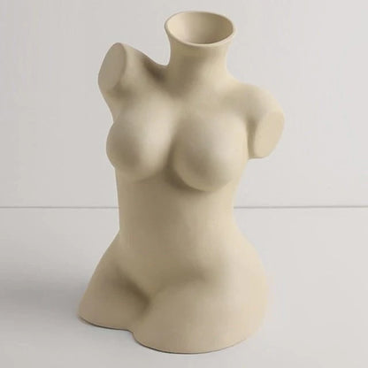 Creative Woman Body Vase Blackbrdstore