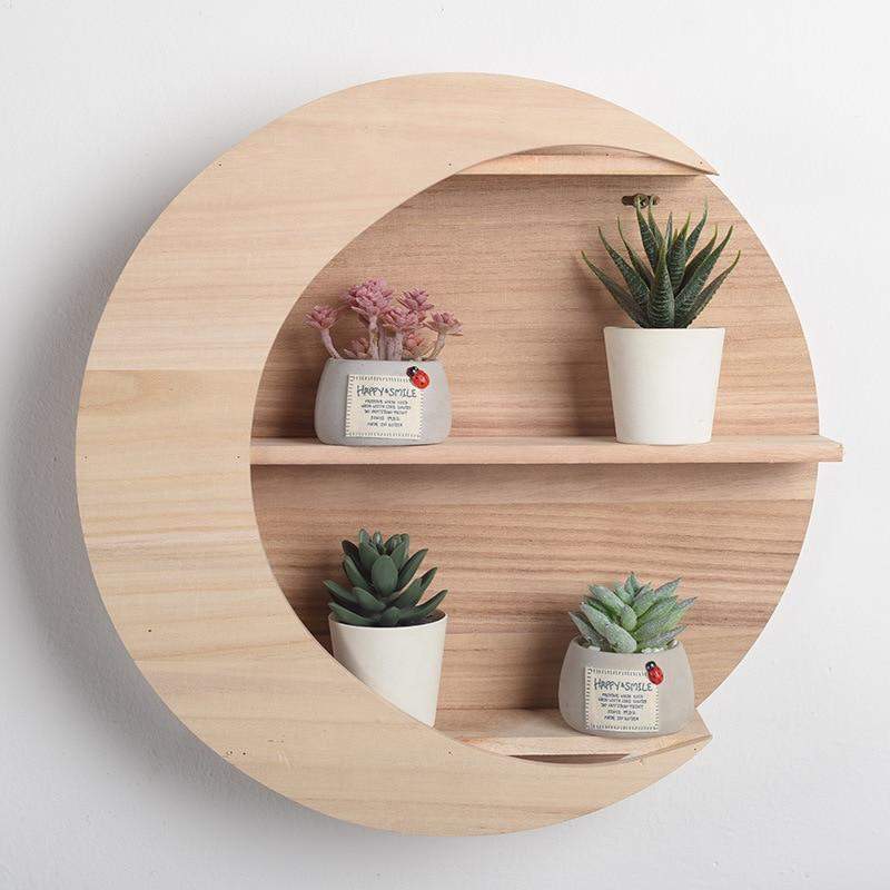 Crescent Moon Shelf Blackbrdstore