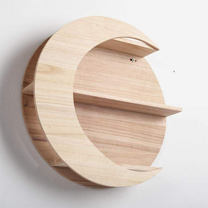 Crescent Moon Shelf Blackbrdstore