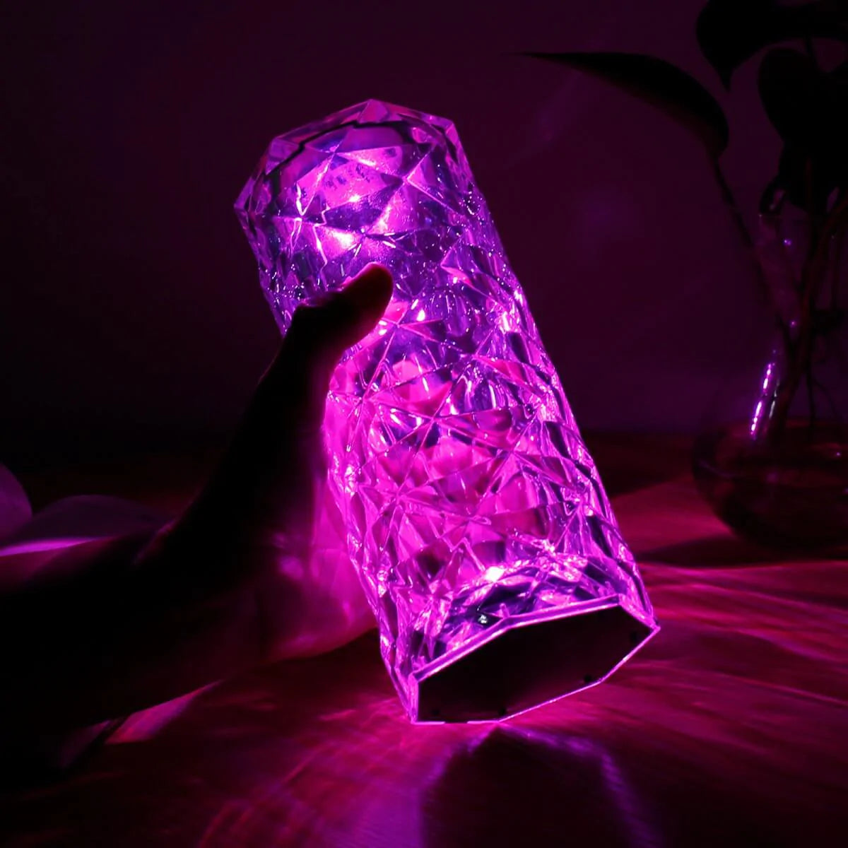 Crystal Diamond LED Lamp Blackbrdstore