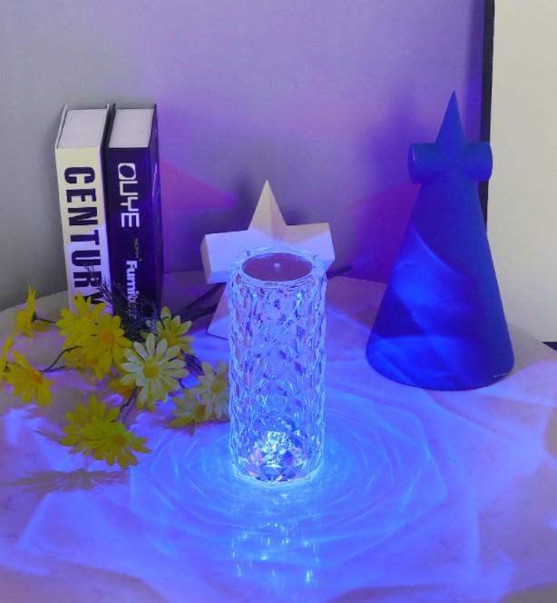 Crystal Diamond LED Lamp Blackbrdstore