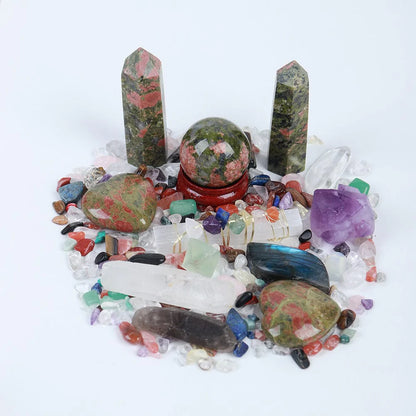 Crystal Healing Gift Box Blackbrdstore