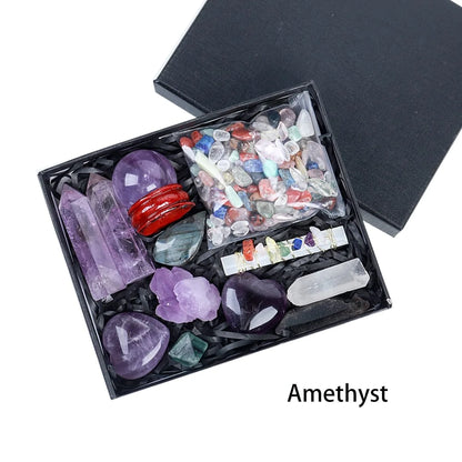 Crystal Healing Gift Box Blackbrdstore