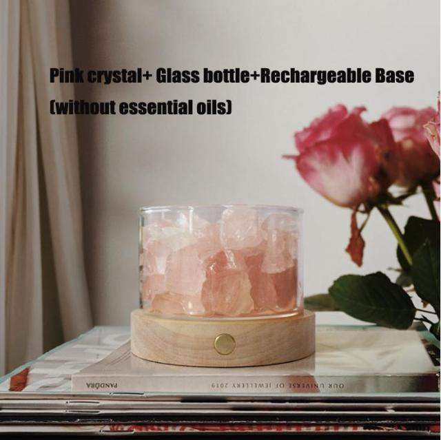 Crystal Stone Essential Oil Diffuser Blackbrdstore