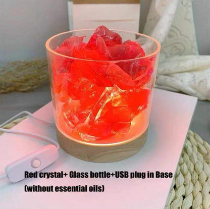 Crystal Stone Essential Oil Diffuser Blackbrdstore