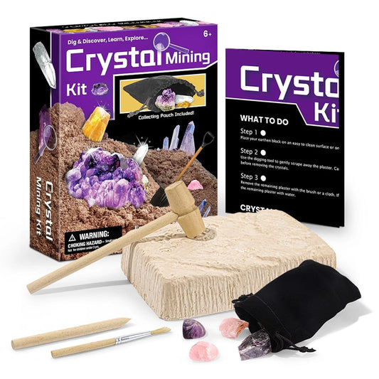 Crystals Mining Kit Blackbrdstore