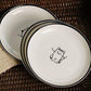 Cute Animals Plates 4pcs Set Blackbrdstore