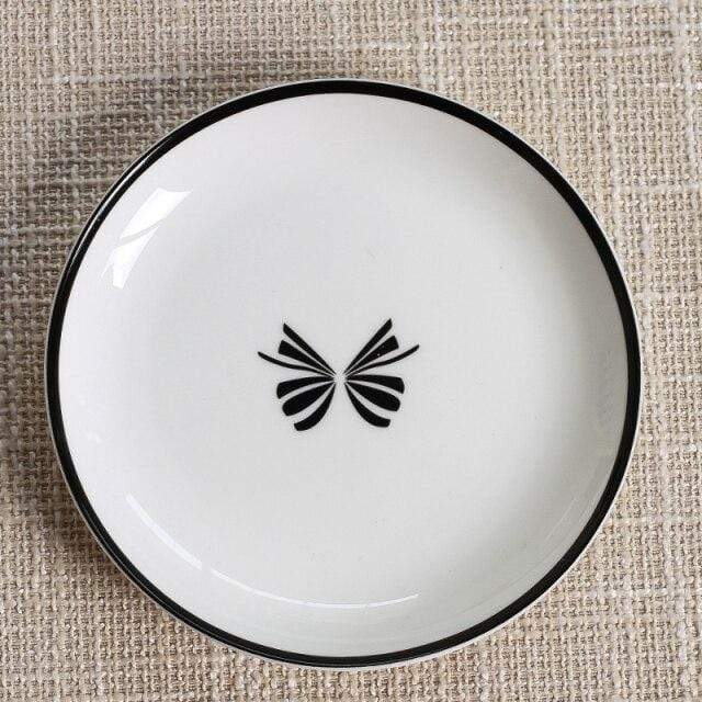 Cute Animals Plates 4pcs Set Blackbrdstore