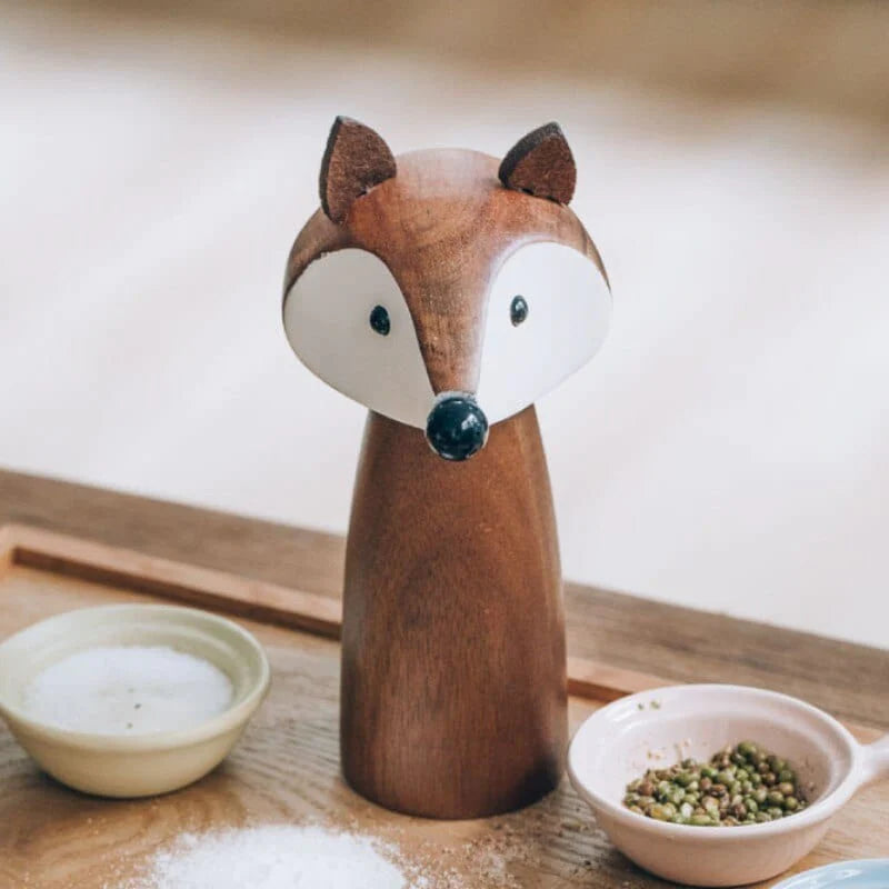 Cute Animals Salt And Pepper Mill Grinder Blackbrdstore