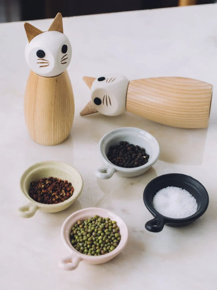 Cute Animals Salt And Pepper Mill Grinder Blackbrdstore