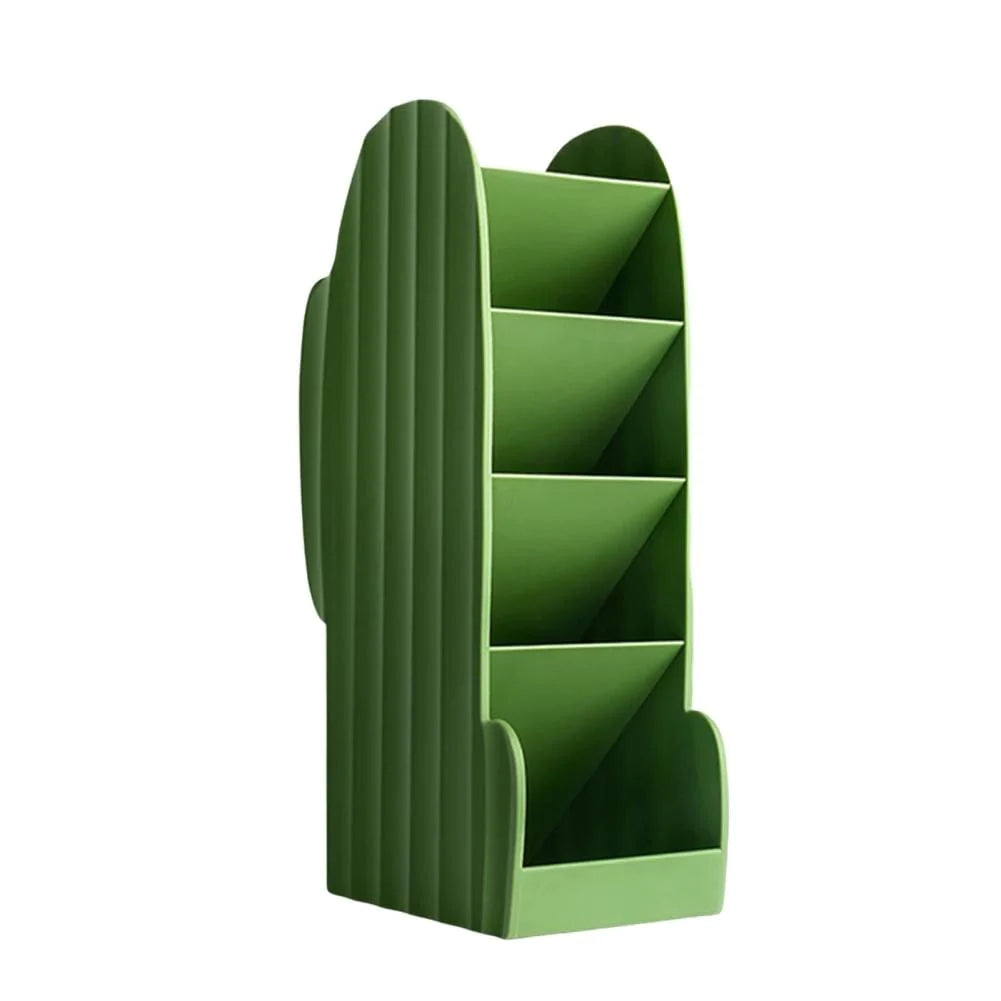 Cute Cactus Shaped Desktop Organizer Blackbrdstore