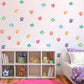 Cute Paws Wall sticker Blackbrdstore