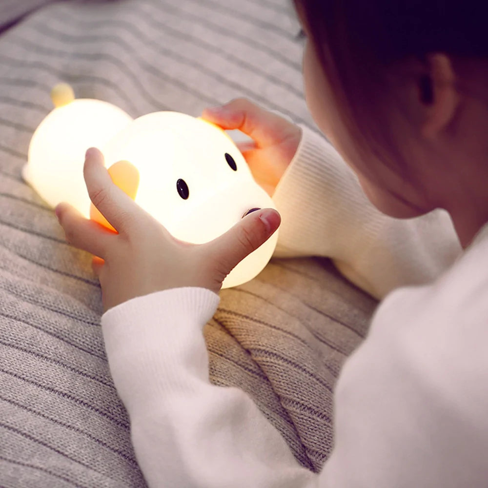 Cute Puppy LED Night Light Blackbrdstore