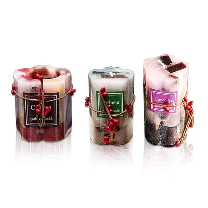Cylindrical Scented Candles Blackbrdstore