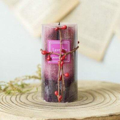 Cylindrical Scented Candles Blackbrdstore