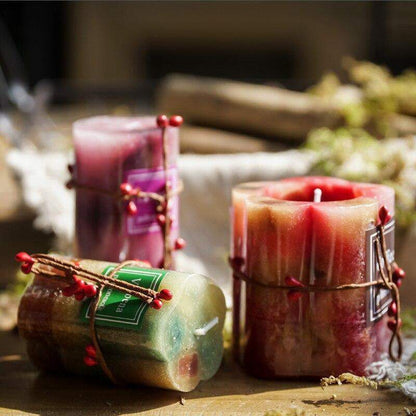 Cylindrical Scented Candles Blackbrdstore