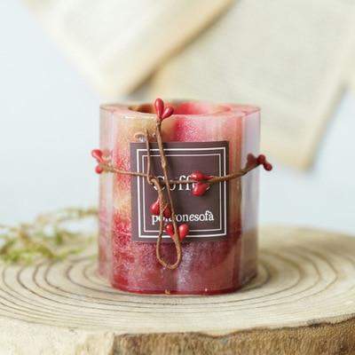 Cylindrical Scented Candles Blackbrdstore