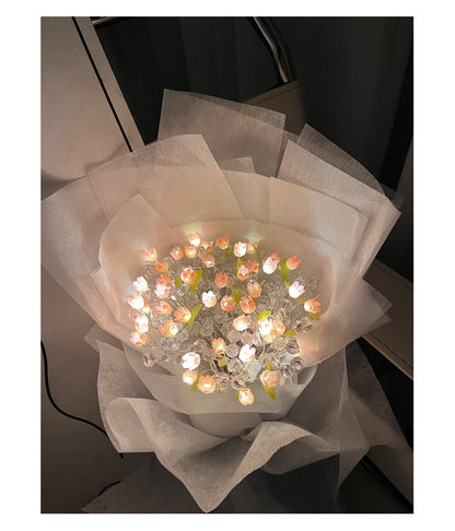 DIY LED Tulip Bouquet Blackbrdstore