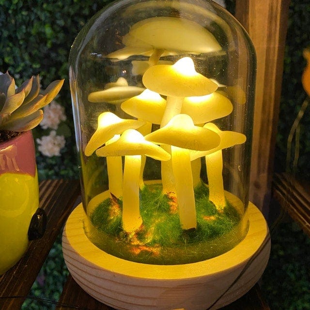 DIY Mushrooms in Forests Light Blackbrdstore
