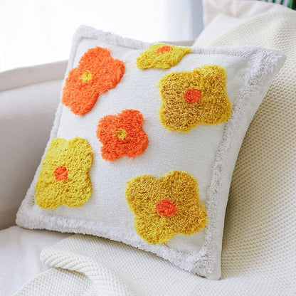 Daisy Patchwork Cushion Covers Blackbrdstore