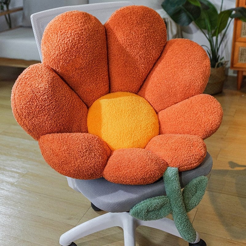 Daisy Pillow Chair Cushions Blackbrdstore