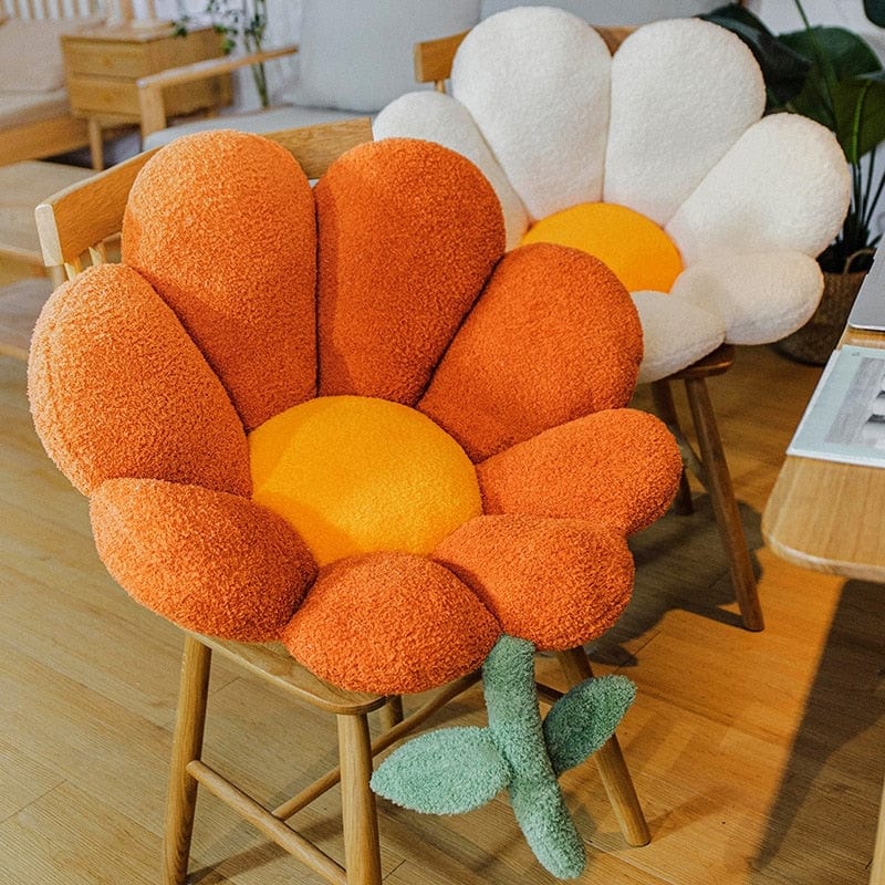 Daisy Pillow Chair Cushions Blackbrdstore