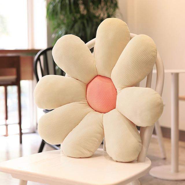 Daisy Plush Pillow Blackbrdstore