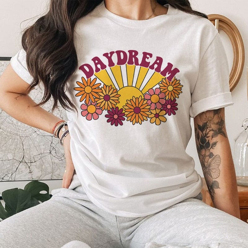 Daydream 70s Retro Graphic Tee Blackbrdstore