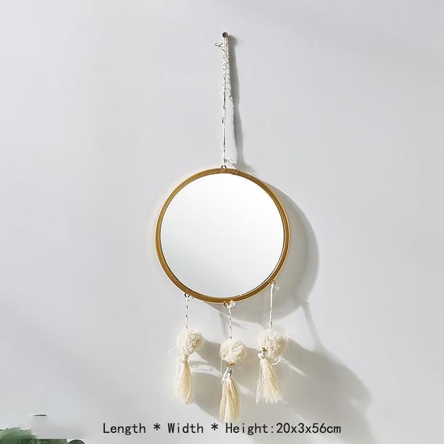 Decorative Mirrors With Tassels Blackbrdstore
