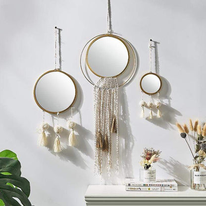 Decorative Mirrors With Tassels Blackbrdstore