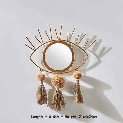 Decorative Mirrors With Tassels Blackbrdstore