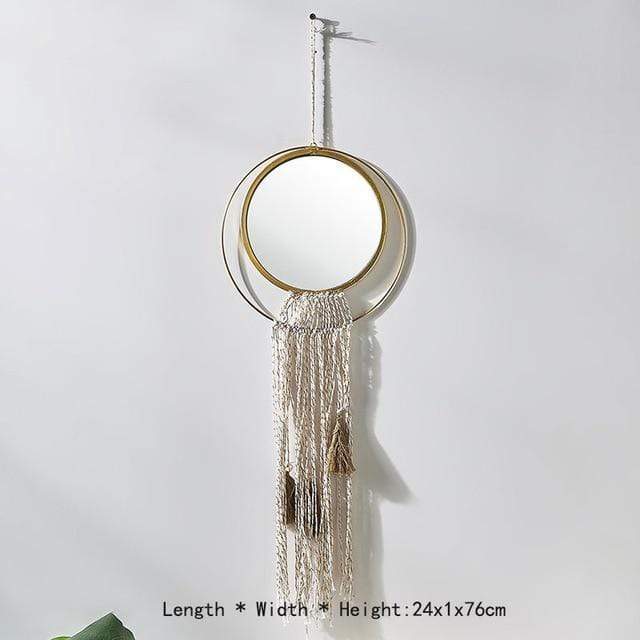 Decorative Mirrors With Tassels Blackbrdstore