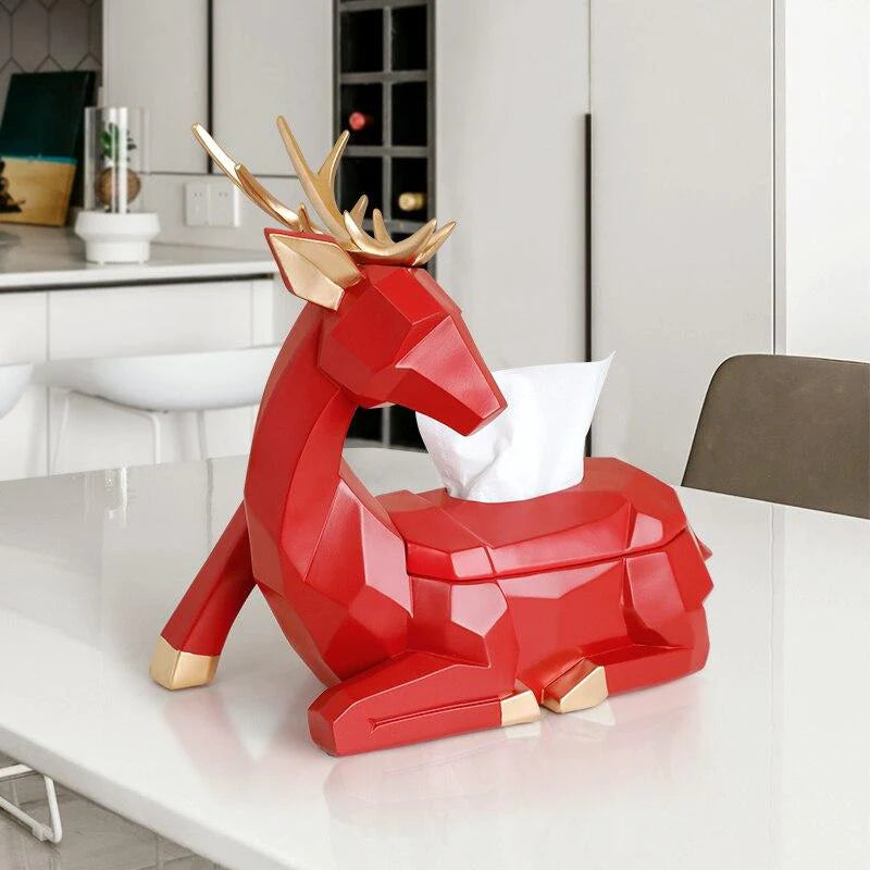 Deer Tissue Box Blackbrdstore