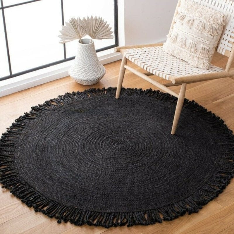 Denali Black Rug Blackbrdstore
