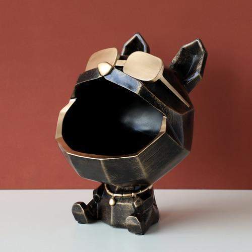 Dog Figurine Storage Box Blackbrdstore