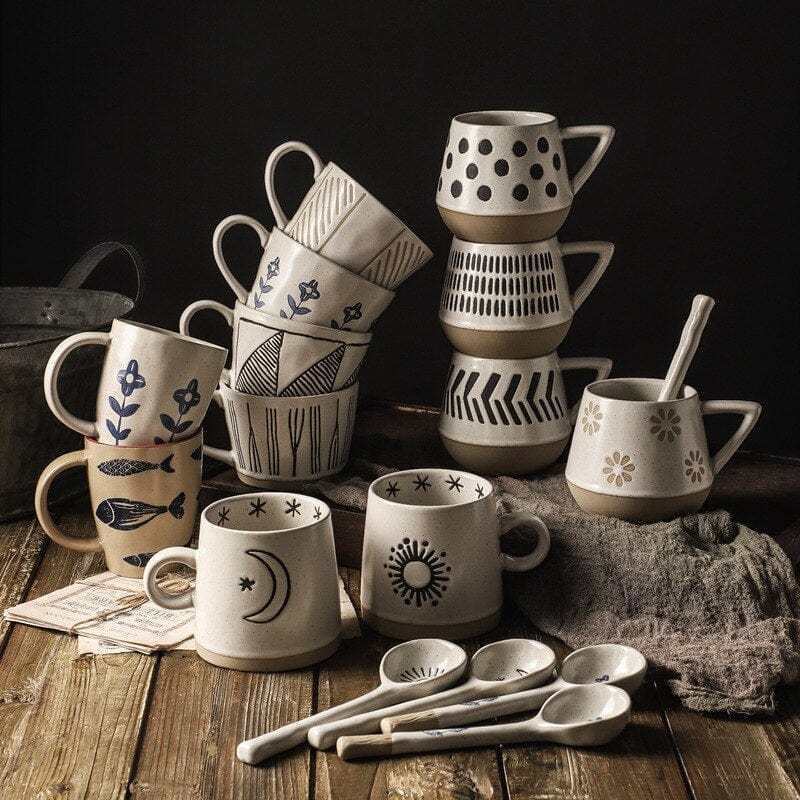 Eclipse Ceramic Coffee Mug Blackbrdstore