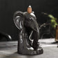 Elephant Head Backflow Incense Burner Blackbrdstore