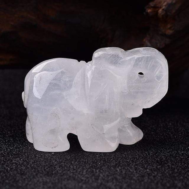 Elephant Natural Crystals Quartz Blackbrdstore