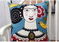 Embroidery Art Pillow Cover Blackbrdstore