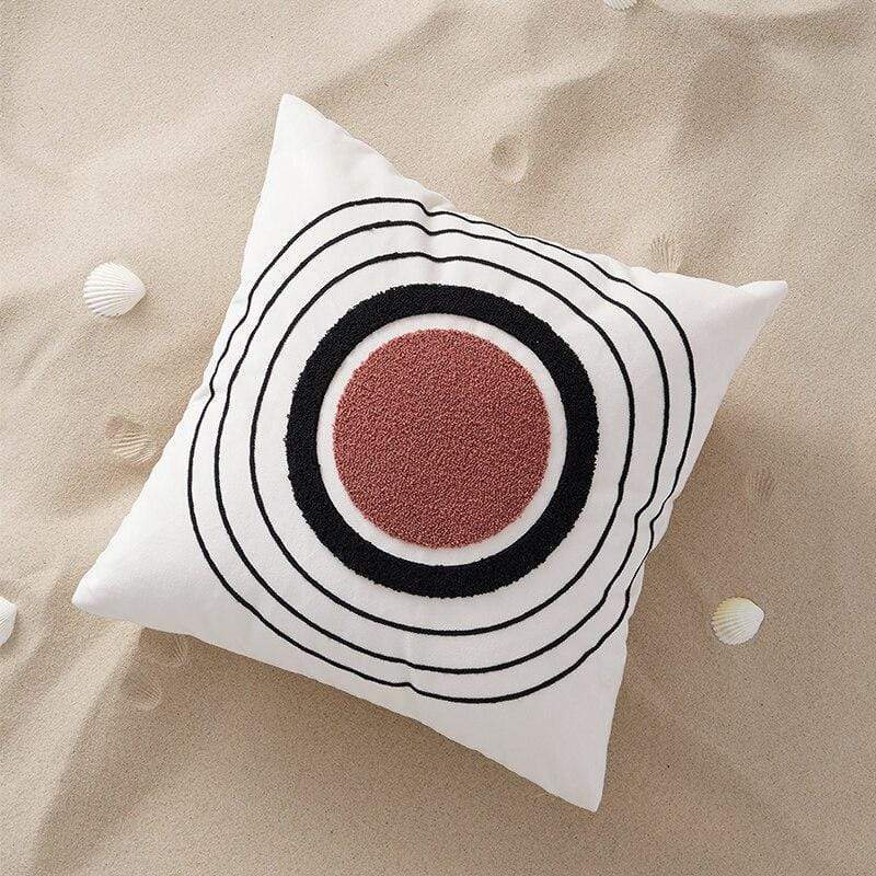 Embroidery Cushion Cover Blackbrdstore