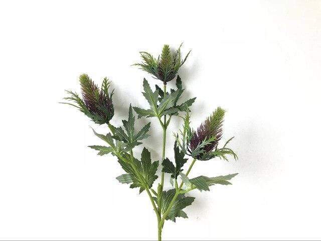 Eryngium Artificial Flower Blackbrdstore