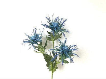 Eryngium Artificial Flower Blackbrdstore