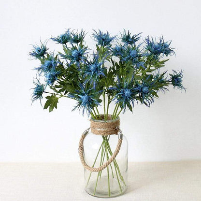 Eryngium Artificial Flower Blackbrdstore